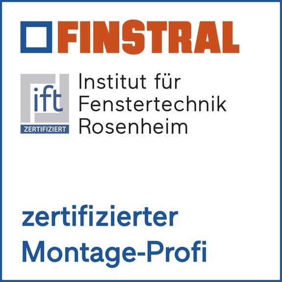 Finstral/ift-Zertifizierung