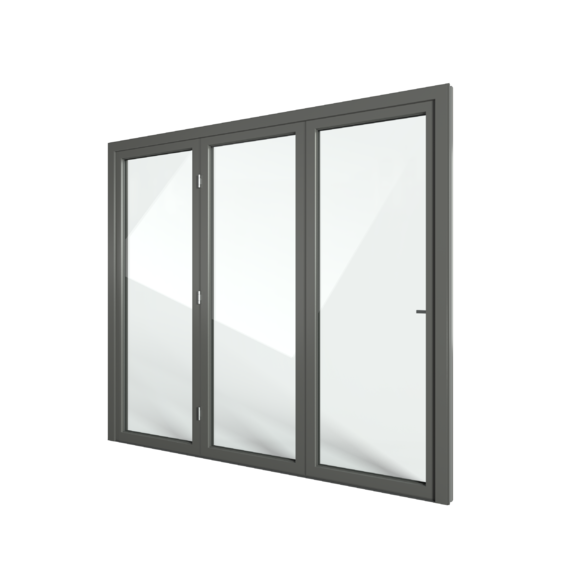 FIN-Fold Slim-line 88 Aluminium-aluminium