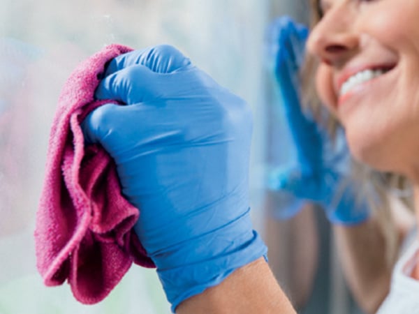 Anleitung zum Fensterputzen