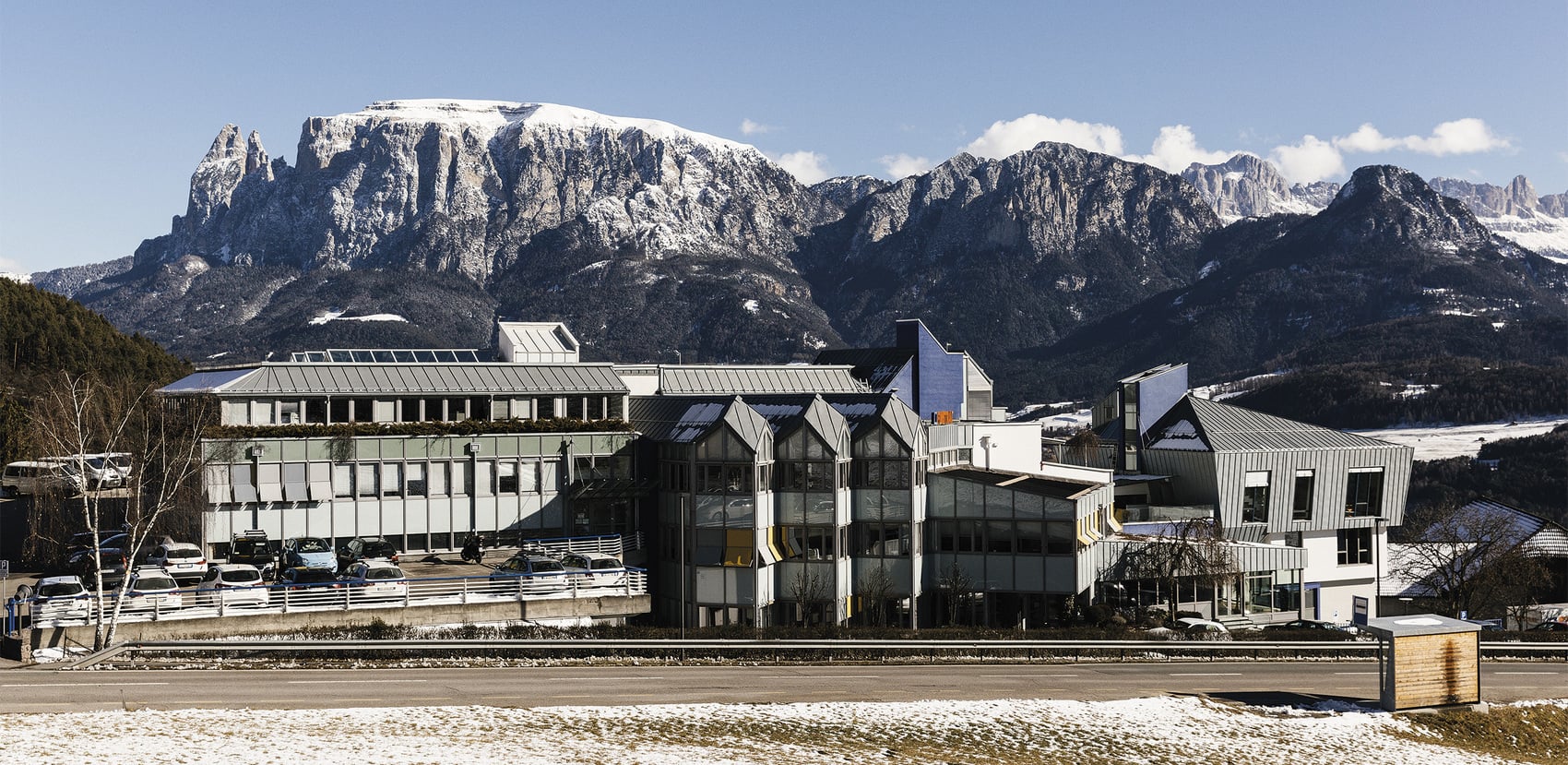 Finstral headquarters at Unterinn on the Ritten