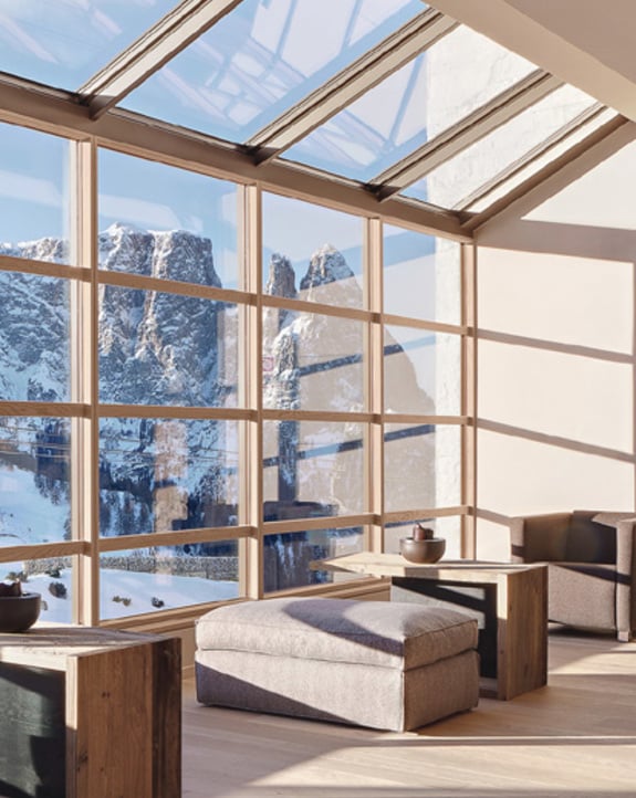 Janelas de madeira na sua forma mais inovadora.