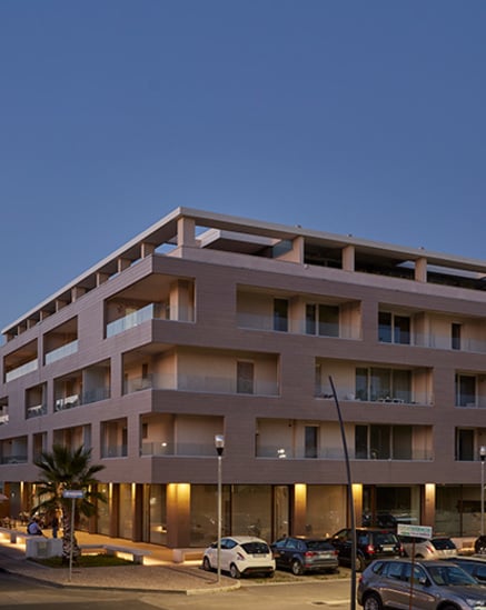 Business and residential building at Caserta