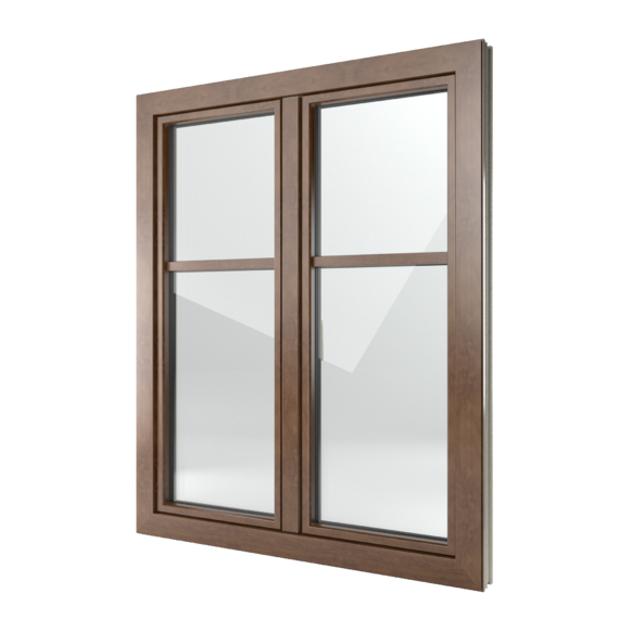 FIN-Window Classic-line 77+8 Alluminio-PVC