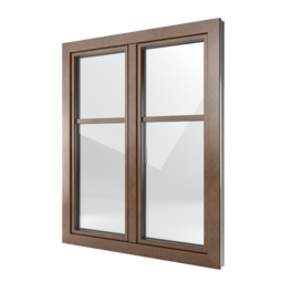 FIN-Window Classic-line 77+8 aluminium-PVC
