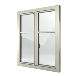 FIN-Window Slim-line 77+8 Alluminio-PVC