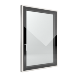 FIN-Window Slim-line Cristal 77+8 Aluminium-Kunststoff