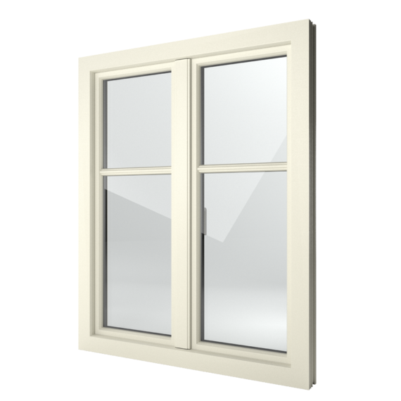 FIN-Window Step-line 90 Kunststoff-Kunststoff
