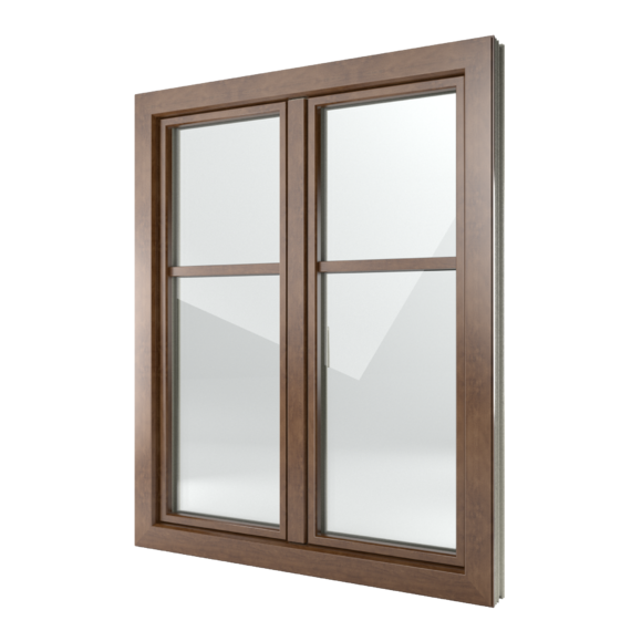 FIN-Window Classic-line C 90+8 aluminium-PVC