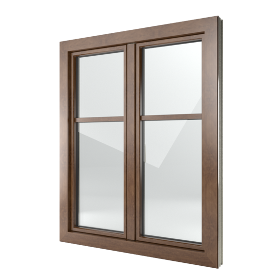 FIN-Window Classic-line N 90+8 Aluminium-Kunststoff