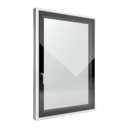 FIN-Window Slim-line Cristal N 90+8 Alluminio-PVC