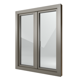 FIN-Window Step-line C 90+8 Aluminium-Kunststoff