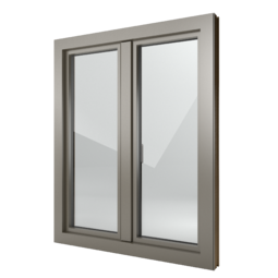 FIN-Window Step-line N 90+8 Aluminium-Kunststoff