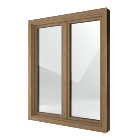 FIN-Window Classic-line 124 Kunststoff-Kunststoff
