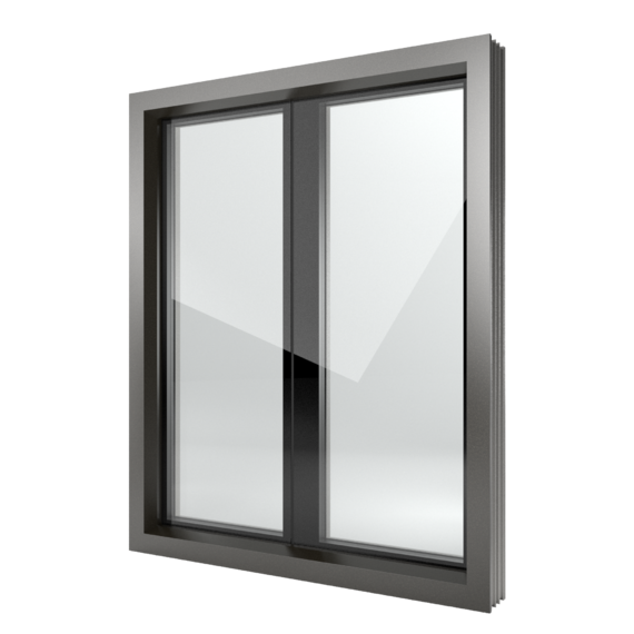 FIN-Window Nova-line Plus 124+3 Aluminium-Kunststoff