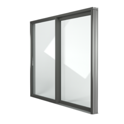 FIN-Scroll Slim-line 152 Aluminium-PVC