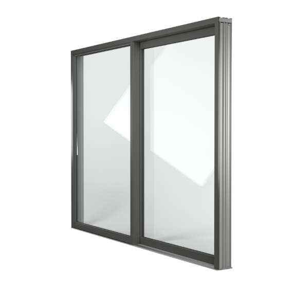 FIN-Scroll Slim-line 152 Aluminium-PVC