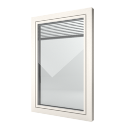 FIN-Window Slim-line Twin 77 Kunststoff-Kunststoff