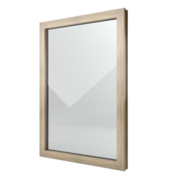 FIN-Window Festverglasung 77+8 Aluminium-Kunststoff