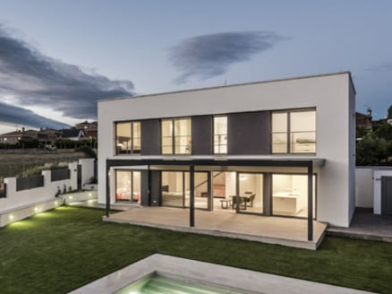 Passive house near Madrid