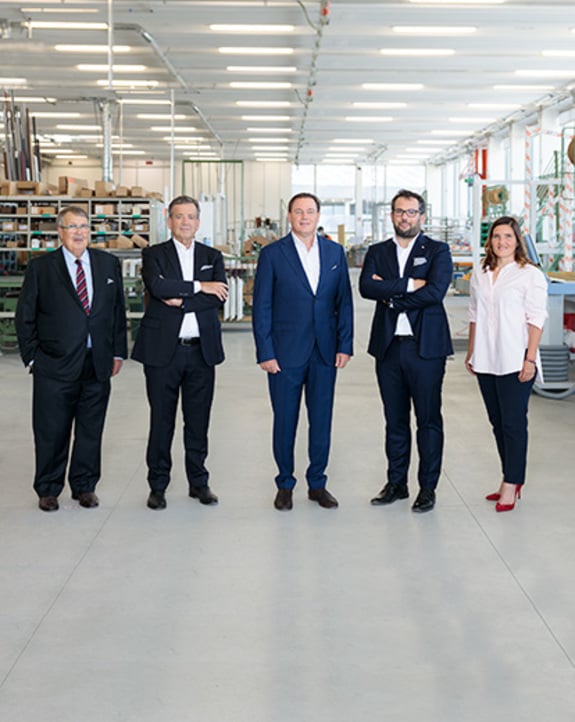 New Board of Directors: Finstral is committed to continuity.
