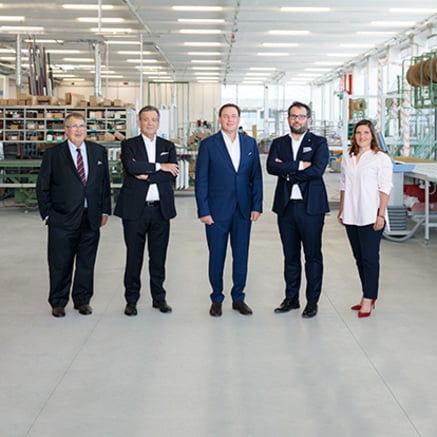 New Board of Directors: Finstral is committed to continuity.