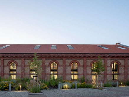 Voormalige manege in Landau