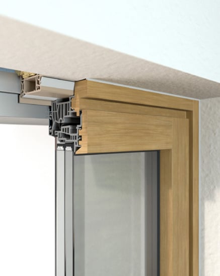 Montaje de ventanas en dos fases con FIN-Fix de Finstral.