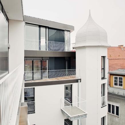 Renovatie met penthouse in Graz