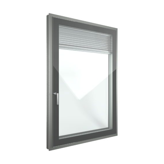 FIN-Window Slim-line Cristal Twin 77