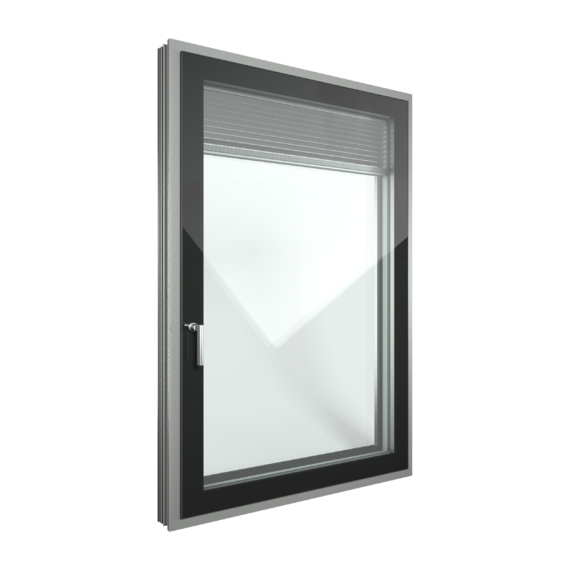 FIN-Window Slim-line Cristal Twin C 90+8