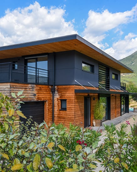 Wooden house in the South of France