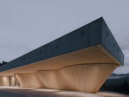 Nieuw hotelgebouw bij Brixen