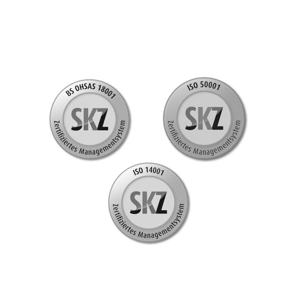 A nossa empresa: sempre certificada.