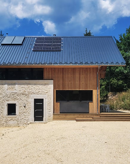 Casa no Maciço do Vercors.