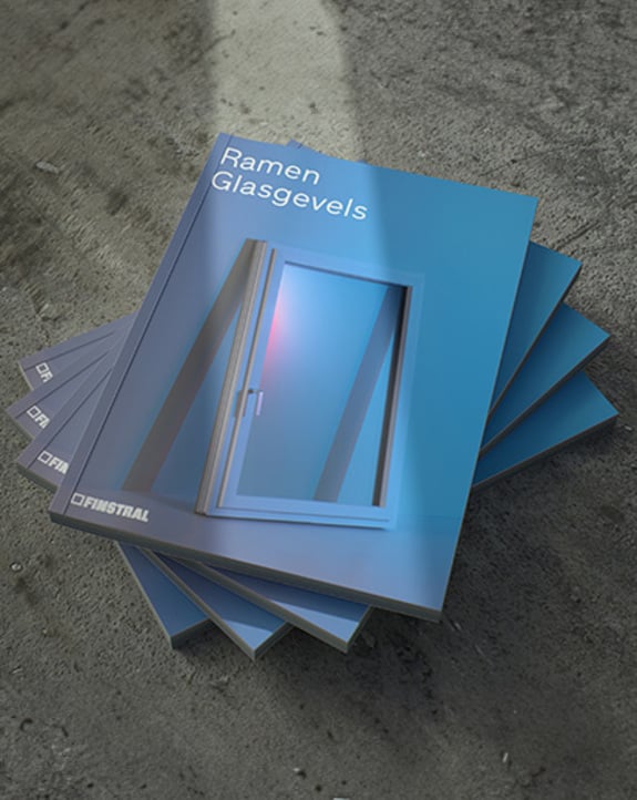 Nieuwe overzichtscatalogus voor alle Finstral-ramen en -glasgevels.