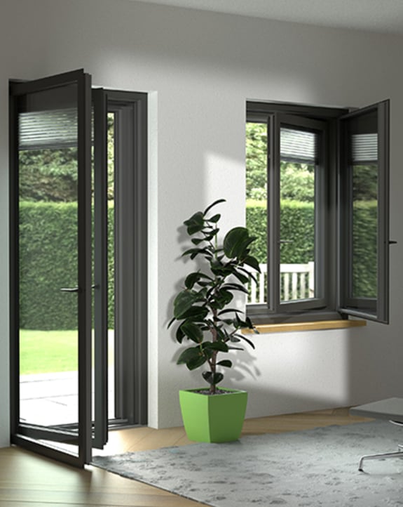 Deux fois mieux isolé grâce aux doubles fenêtres.