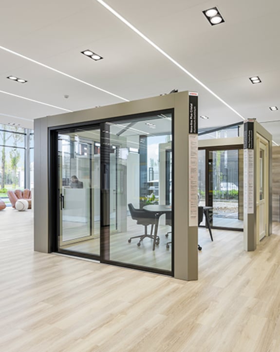 « FIN-Slide maximise les surfaces vitrées. »