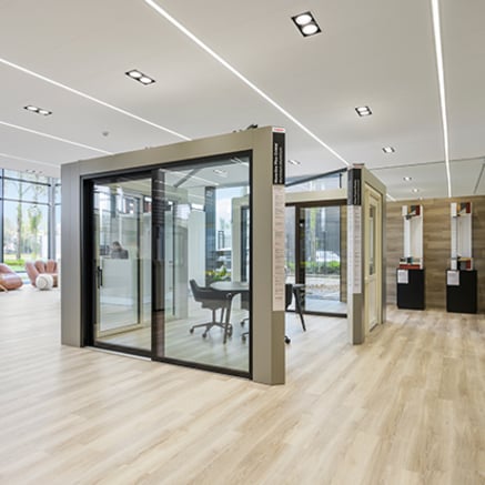 « FIN-Slide maximise les surfaces vitrées. »
