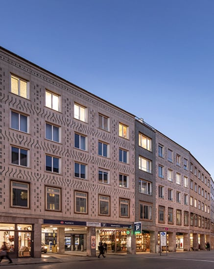 Complexo de edifícios em Munique