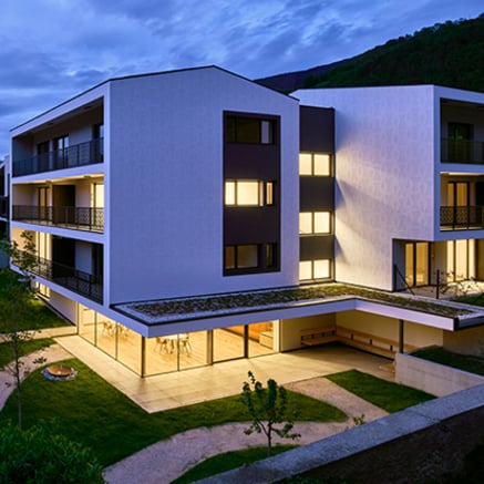 Prishna 901 residential complex in Brixen/Bressanone