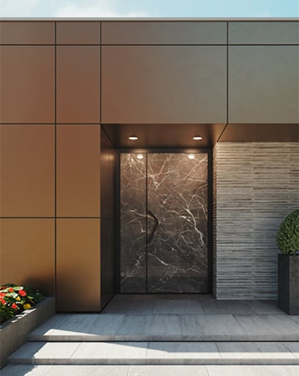 Porte d’ingresso Finstral dal design innovativo.