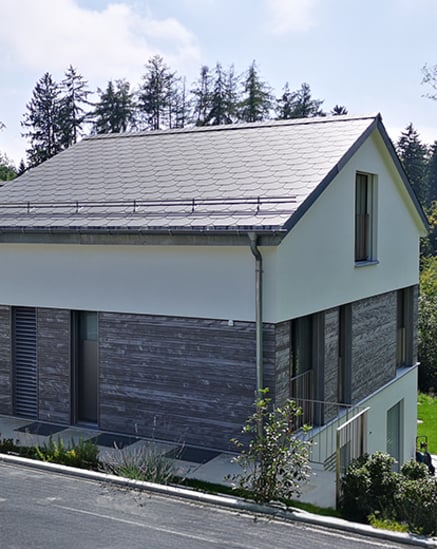 Nuova villa nella campagna svizzera