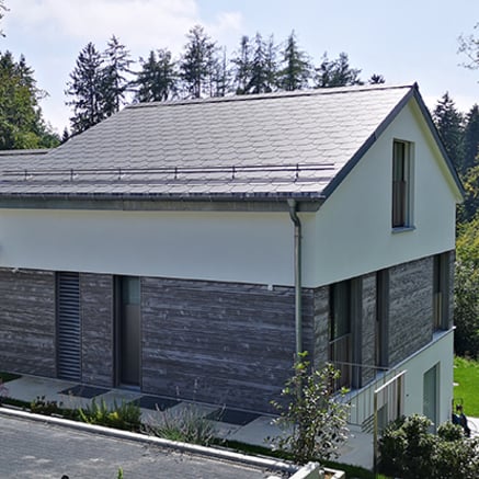 Nuova villa nella campagna svizzera