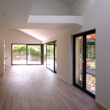 Moradia nova no verde da Suíça