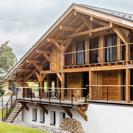 Chalet sulle montagne di Megève