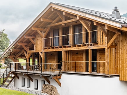 Chalet en las montañas de Megève