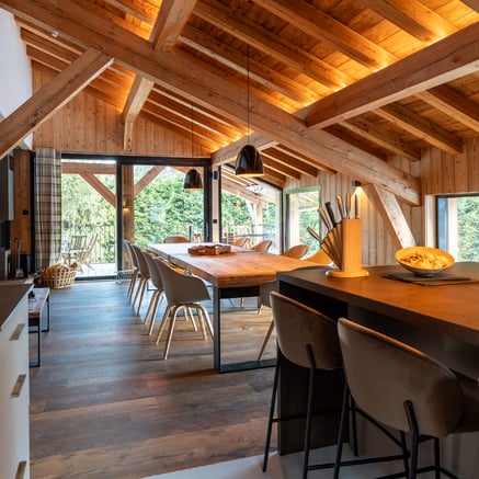 Chalet sulle montagne di Megève