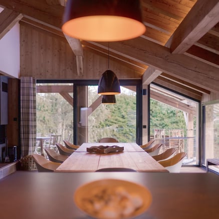 Chalet sulle montagne di Megève