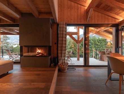 Chalet sulle montagne di Megève