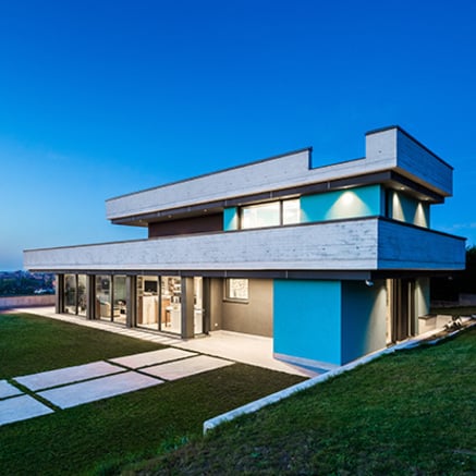 Maison neuve : nord de l'Espagne